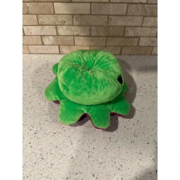 Reversible Mood Octopus plush b38 - Picture 2 of 8